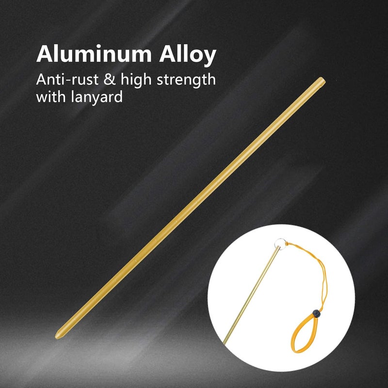 ORCATORCH Scuba Diving Pointer 13 inchs Aluminum Alloy Lobster Tickle Pointer Underwater Shaker Noise Maker Dive Stick Rod with Lanyard Multifunctional Scuba Diving Accessories - Image 5